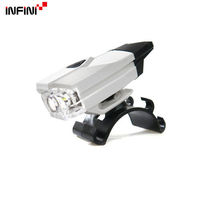 【INFINI】MINI LAVA I-261W 白光LED警示燈4模式前燈/台灣製-白色