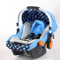 【VIVIBABY】迪士尼米奇/米妮提籃安全座椅(米奇藍/米妮粉)