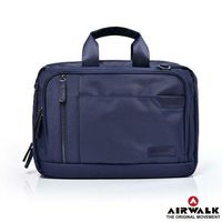 【美國 AIRWALK】移動城市多夾層手提斜背包(兩色)