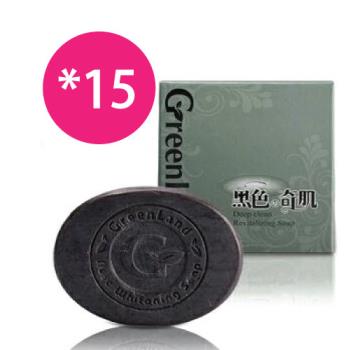 GreenLand 逆齡美肌深層潔淨活膚皂15入(團購組)