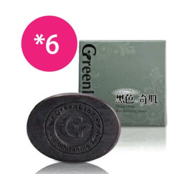 GreenLand 逆齡美肌深層潔淨活膚皂6入(潔淨組)