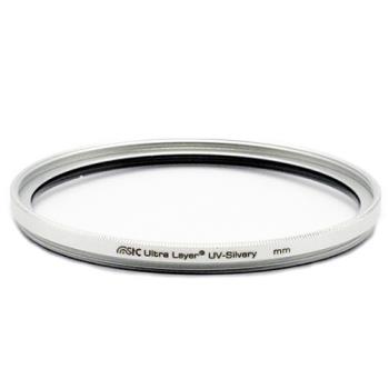 STC 雙面長效防潑水膜 鋁框 抗UV 保護鏡 銀框 銀色(46mm)