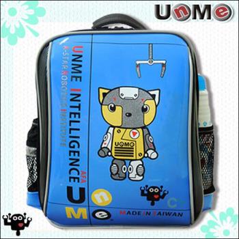 【UnMe】機器人單層後背書包（寶藍色）