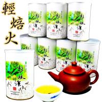 龍源茶品 無毒輕焙火杉林溪烏龍茶葉8罐組(2斤/共1200g)