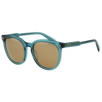 Salvatore Ferragamo- 時尚太陽眼鏡（綠色）