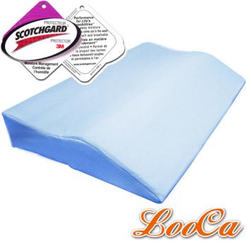 LooCa 吸濕排汗護肩寶背記憶枕(1入)