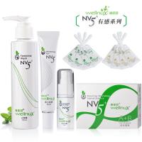 WellnuX維妮舒NV5⁺全能極效組-浴潔露+原液芬露+潤白凝膠+新升級長效菁華(5ml x 8支)