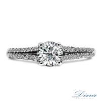DINA JEWELRY 蒂娜珠寶 GIA 0.31克拉 E 結婚鑽戒 求婚戒