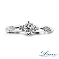 DINA JEWELRY 蒂娜珠寶 0.35克拉 G VVS2 結婚鑽戒 求婚戒