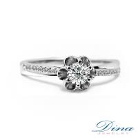 DINA JEWELRY 蒂娜珠寶 GIA 0.30克拉 E color 結婚鑽戒 求婚戒