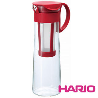 【HARIO】紅色冷泡咖啡壺 1000ml(MCPN-14R)網