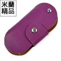 【米蘭精品】鑰匙包男女皮套汽車機車家用鑰匙實用真皮9色