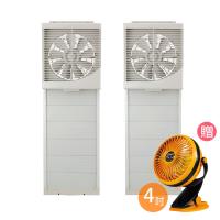 永用 10吋窗型吸排兩用風扇(FC1012)_ 2入組