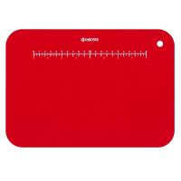 【KYOCERA】日本京瓷抗菌砧板附砧板架(紅)