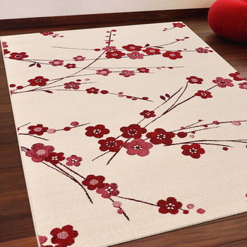 【Ambience】比利時infinity 現代地毯 -梅花(160x230cm)