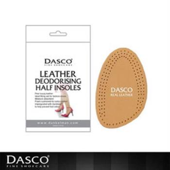 【鞋之潔】英國伯爵DASCO 6016前掌舒適真皮鞋墊 不塗覆化學成份 actifresh可消除產生惡臭之細菌