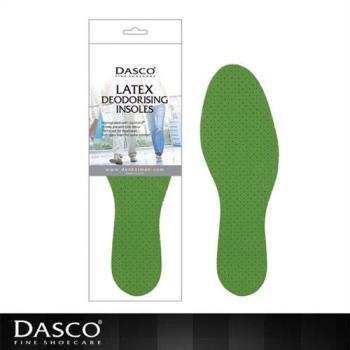 【鞋之潔】英國伯爵DASCO 6033清新除臭鞋墊 散發清新香味 Sanitized專利除臭配方