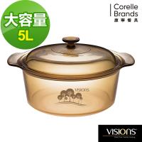 Visions美國康寧5L晶彩透明鍋樹影