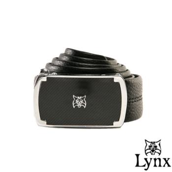 Lynx - 山貓城市系列魅力款自動扣真皮皮帶