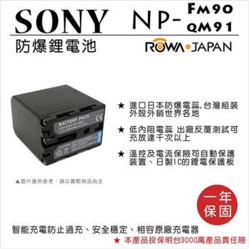 ROWA 樂華 For SONY NP-FM90/QM91 電池