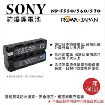ROWA 樂華 For SONY NP-F550/F560/F570 電池