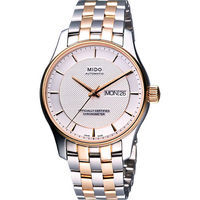 MIDO Belluna II 天文台認證機械腕錶(M0014312203192)-半金/39mm