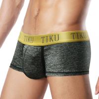 TIKU 梯酷 ~金屬系鐵漢柔情 超彈平口男內褲 (CP1196)