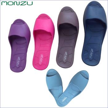 【海夫健康生活館】【MONZU】 滿足零著感魚口室內拖鞋