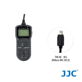 JJC TM-M 液晶定時快門線 N3(Nikon MC-DC2)