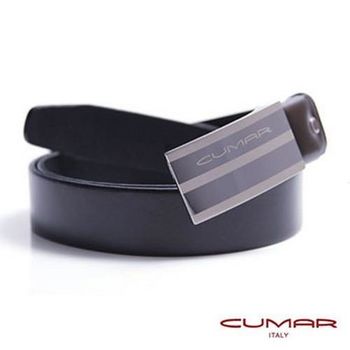 CUMAR 義大利原裝進口-牛皮造型紳士皮帶 0596-B79-01