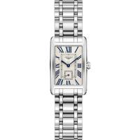 LONGINES DolceVita 獨立小秒針石英女錶-銀/21mm L52554716