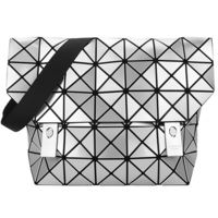 ISSEY MIYAKE 三宅一生 BAOBAO幾何方格5x7翻蓋斜背包(三色選)