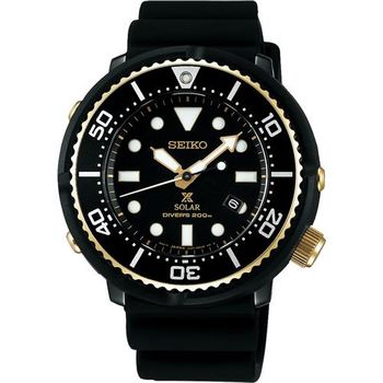 SEIKO精工ProspexSCUBA鮪魚罐頭太陽能限量腕錶V147-0BB0SD(SBDN028J)