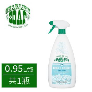 (美國原裝)查理肥皂Charlies Soap 室內外萬用清潔劑 0.95L/瓶 (共1瓶)