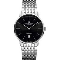 Hamilton AMERICAN CLASSIC經典機械腕錶-黑x銀/42mm H38755131