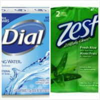 Dial Spring Water礦泉抗菌香皂(113g*3/組)*4 +Zest除汗味香皂蘆薈精華(3.2oz/90g)*2/組*6