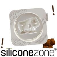 【Siliconezone】施理康耐熱犀牛造型小蛋糕模