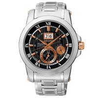 SEIKO 精工 PREMIER 新古典主義紳士腕錶/42mm-7D56-0AB0K國際碼:SNP098J1