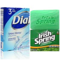 【美國 Dial 黛雅】礦泉抗菌香氛皂(4oz*3塊)*3組+【美國 Irish Spring】清新體香皂(4oz/113g)*6