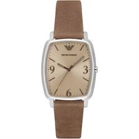 Emporio Armani Damenuhr 簡約石英錶-香檳金32mm AR2489