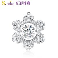 【光彩珠寶】日本舞動鑽石項鍊 冬季戀歌 GIA0.3克拉 F VS2
