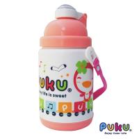 任-PUKU藍色企鵝 - 保溫水壺375ml(粉色)