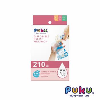 任-【PUKU藍色企鵝】 母乳儲存袋20枚入-210ml