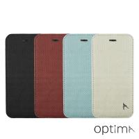 Optima iPhone 7 側掀站立型皮套 針織系列
