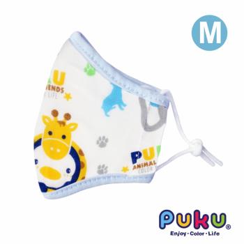 任-PUKU藍色企鵝 紗布防護口罩(水)-M