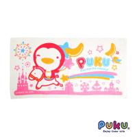 任-PUKU藍色企鵝 - PUKU長方浴巾60*114cm(粉色)