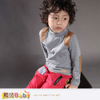 魔法Baby~童裝 專櫃品牌流行童裝高領長袖T恤 ~k37357