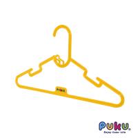 任-PUKU藍色企鵝 彩虹糖衣架6入(黃色)