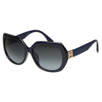 FENDI 時尚太陽眼鏡 (藍色)FF0047FS