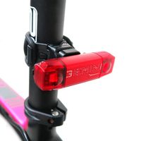 MOON GEMINI R 紅光2顆LED警示燈5段模式鋁合金後燈